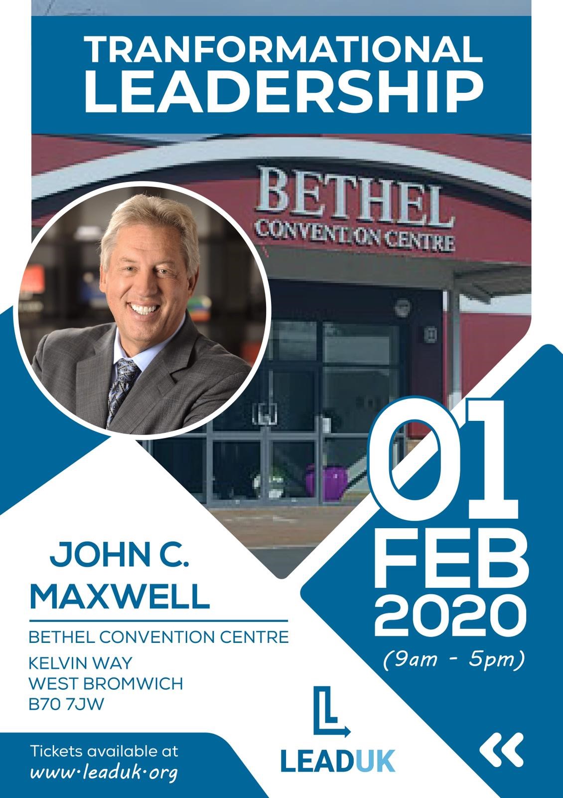 John C. Maxwell Conference Love Black Country